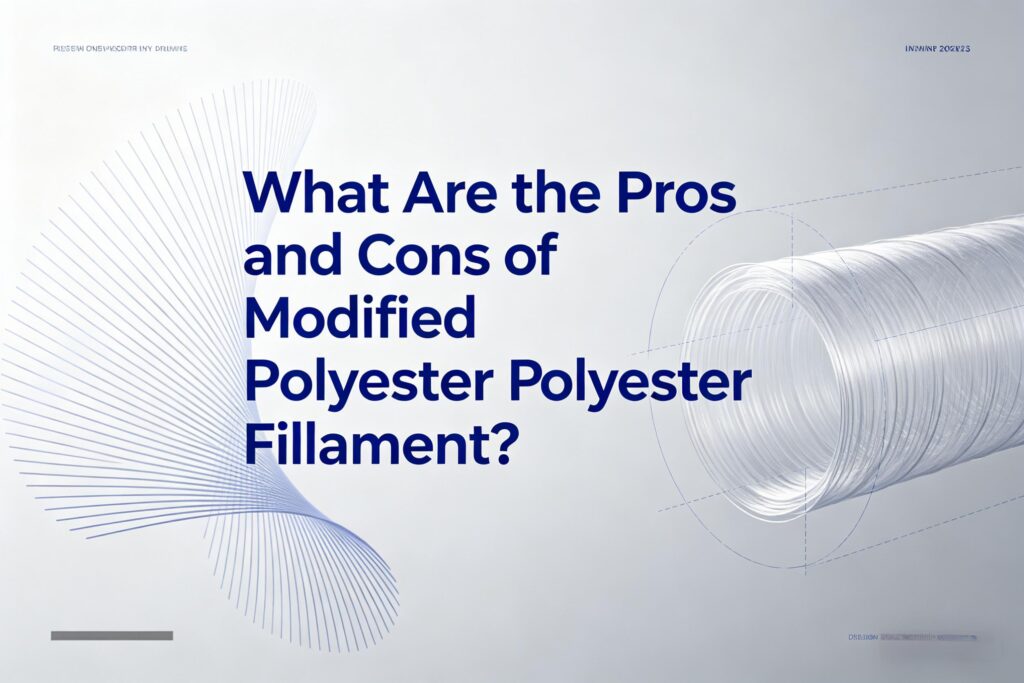 Modified Polyester What Are the Pros and Cons of Modified Polyester Filament? - GLYarn.com