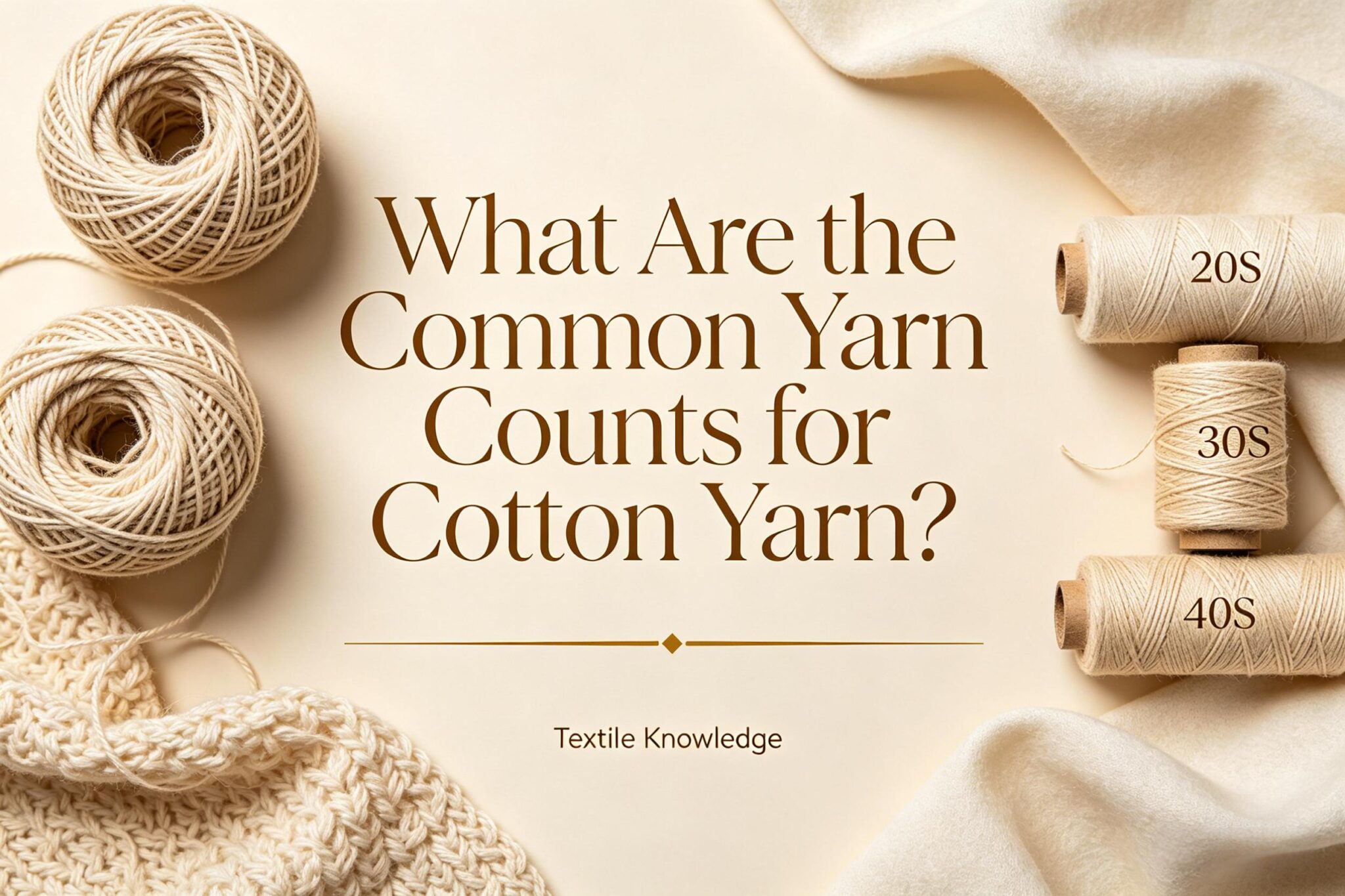 What Counts What Are the Common Yarn Counts for Cotton Yarn? - GLYarn.com