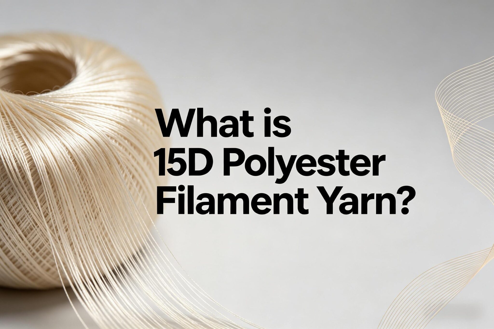 What is 15D Polyester Filament Yarn? A Comprehensive Guide to the ...